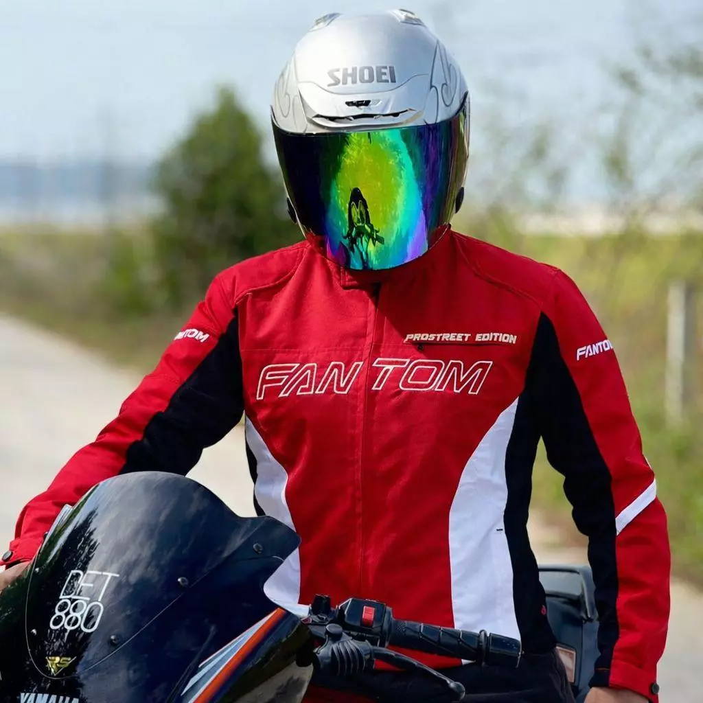 FANTOM ''PROSTREET'' windbreaker jacket - jaket mat motor - MALAYSIA - Image 4