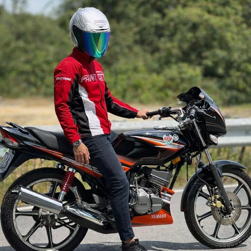 FANTOM ''PROSTREET'' windbreaker jacket - jaket mat motor - MALAYSIA - Image 5