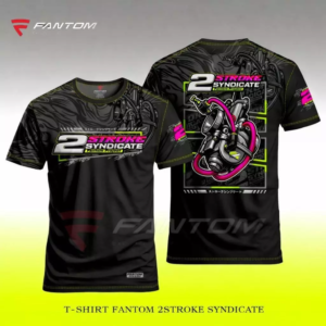 T-SHIRT FANTOM 2STROKE SYNDICATE - 100% original - limited editon - cotton 210 gsm - hd print